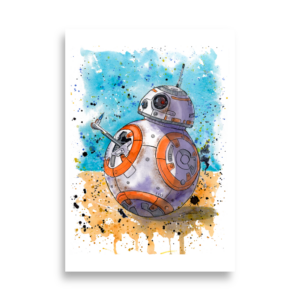 BB-8 - Fine Art Print (Reproducción)