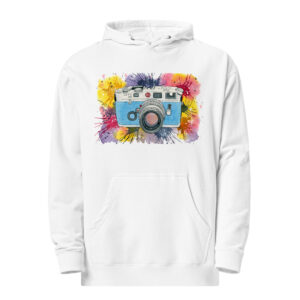 Sudadera gruesa con capucha unisex - Cámara Clásica